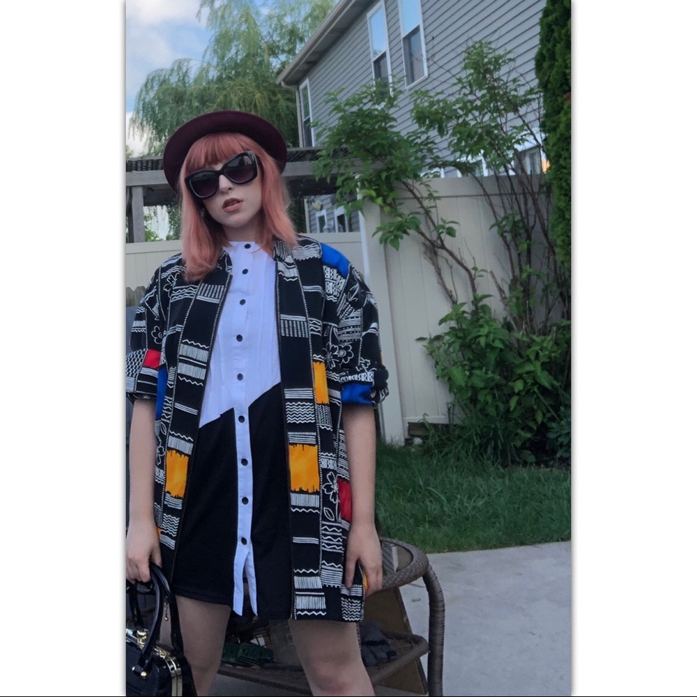 1980’s Zip-Up Over-Sized Jacket